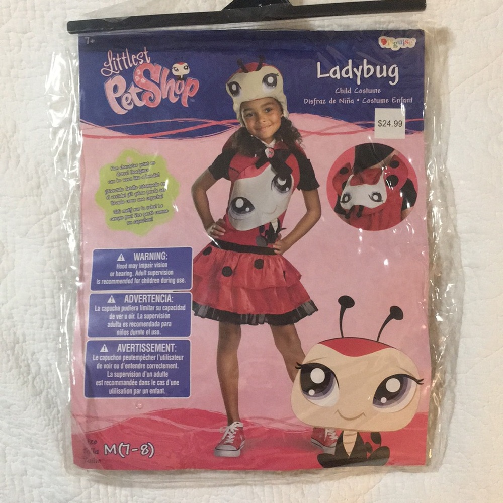 Girl’s Pet Shop costume. Size 7/8. Worn once